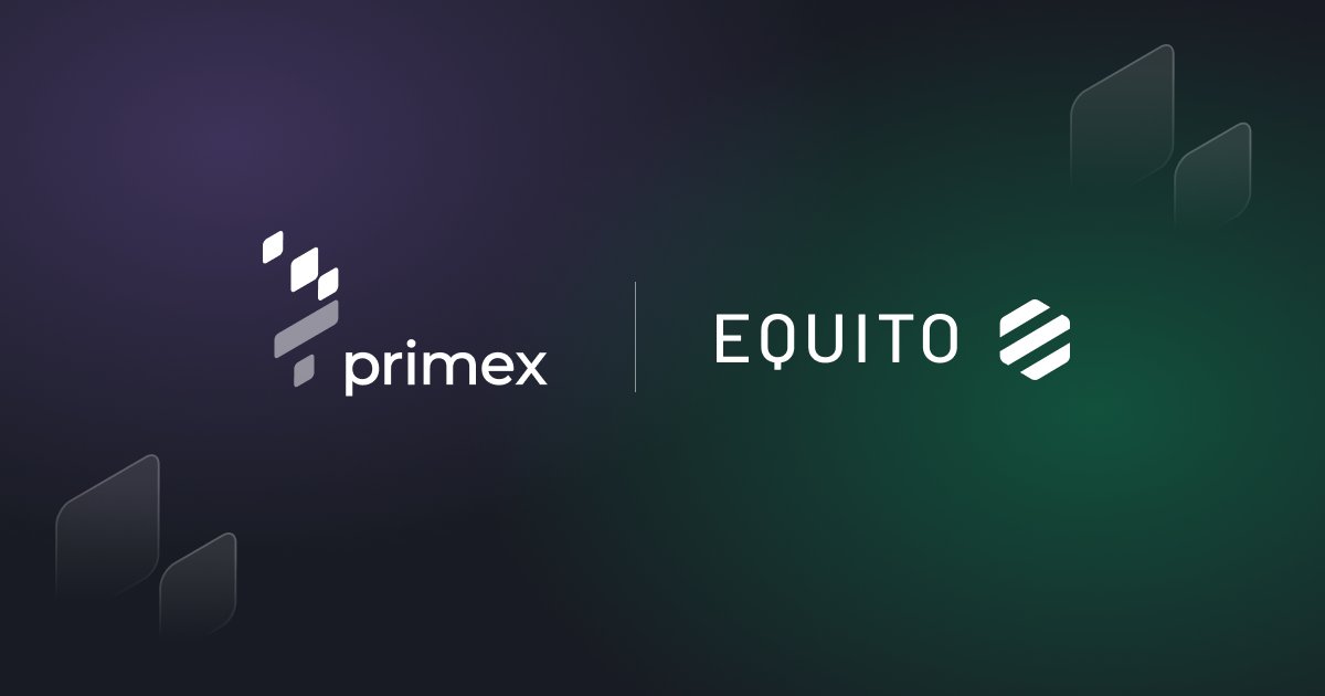 🚀 Primex Teams Up With Equito! 🚀

We’re thrilled to announce that Primex has teamed up with @Equito_Network, the fastest cross-chain interoperability protocol! 🌐

Together, we’ll explore cross-chain use cases to enhance Primex's decentralized margin trading and unlock new