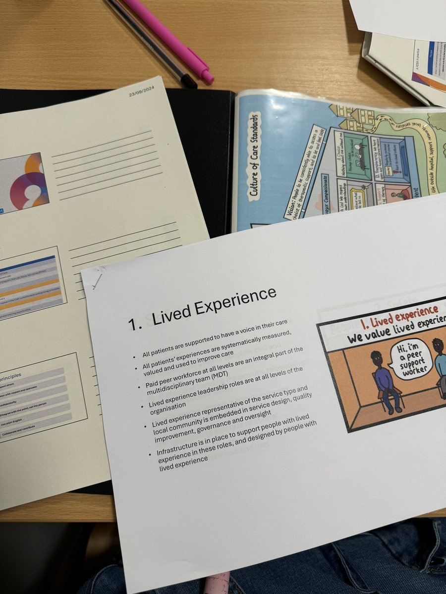 Aspen ward have started our Culture of Care journey! Come 2026, we will have made 20 changes to our ward in line with autism, trauma and anti racism informed care looking at the 12 commitments which includes, close to my heart, lived experience! 🥰 #PennineCarePeople