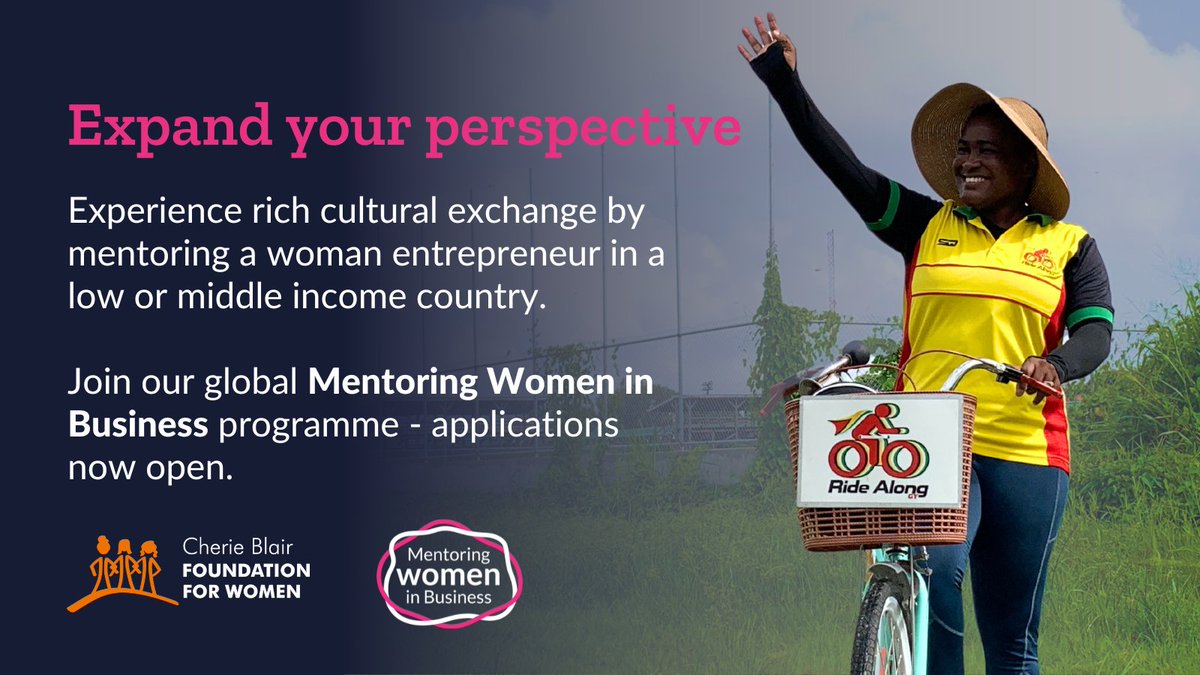 Empower women entrepreneurs and support the United Nations' vision for a better world.

Join us in supporting SDG 5 (Gender Equality), SDG 8 (Decent Work and Economic Growth), and SDG 10 (Reduced Inequalities).

Make a difference and apply today.

bit.ly/3TfWiE6