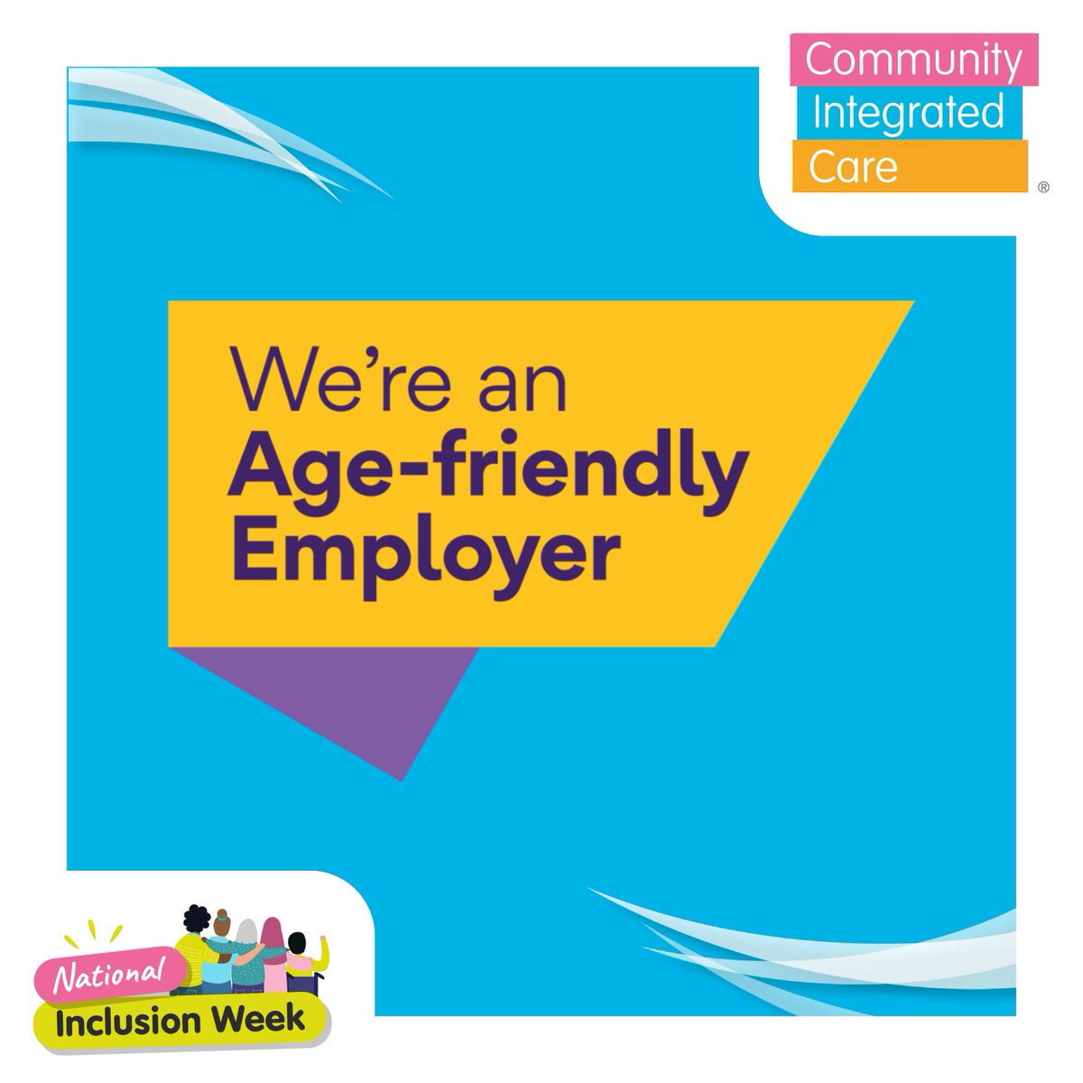 ComIntCare's tweet image. As part of #NationalInclusionWeek, and in direct response to colleague feedback, we are delighted to introduce our new Retirement Policy. 

We are also proud to announce our commitment to the Age-Friendly Employer Pledge. 👍💼

🔗 bit.ly/3TBfGeP

#ImpactMatters