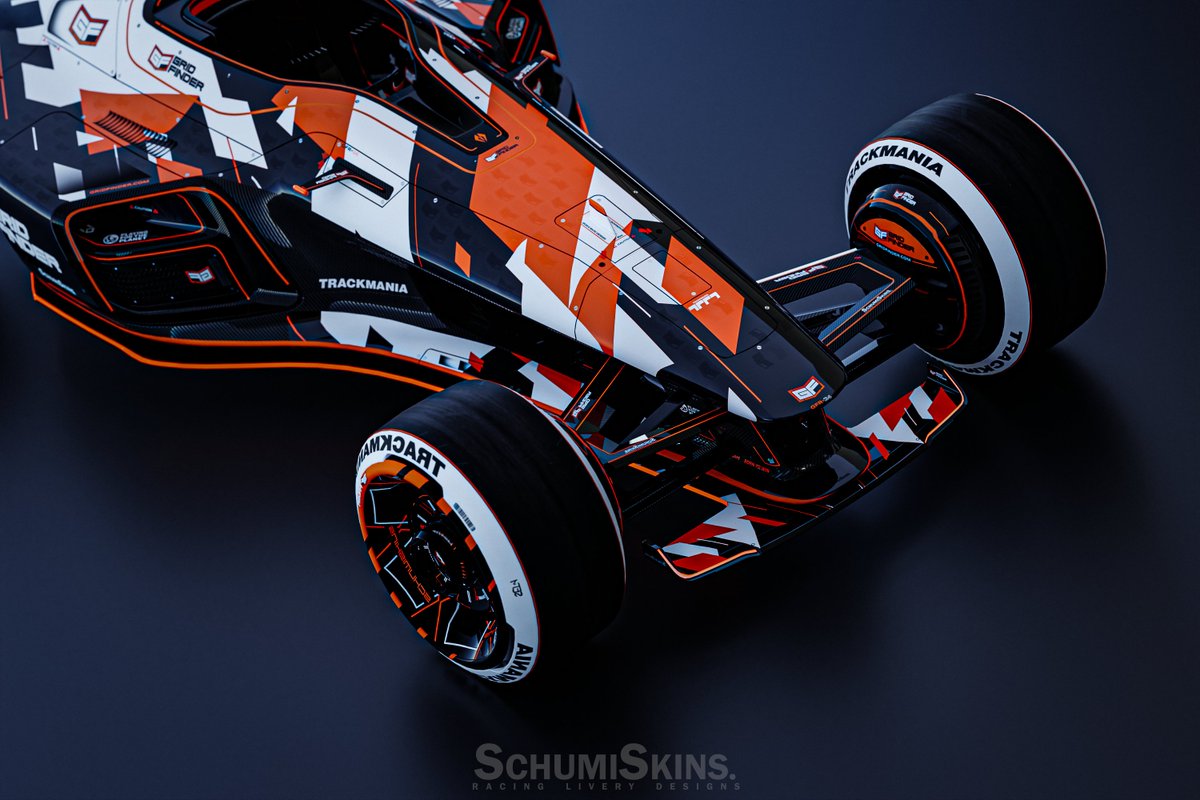 SchumiSkins's tweet photo. New @Trackmania skin design made for @GridFinder 

Warm welcome to them into the TM ecosystem. Looking forward to see more! 

About the skin, tell me what you think!

It is now available on my TM ingame club!🤸‍♂️ https://t.co/OyPX2N4VbJ