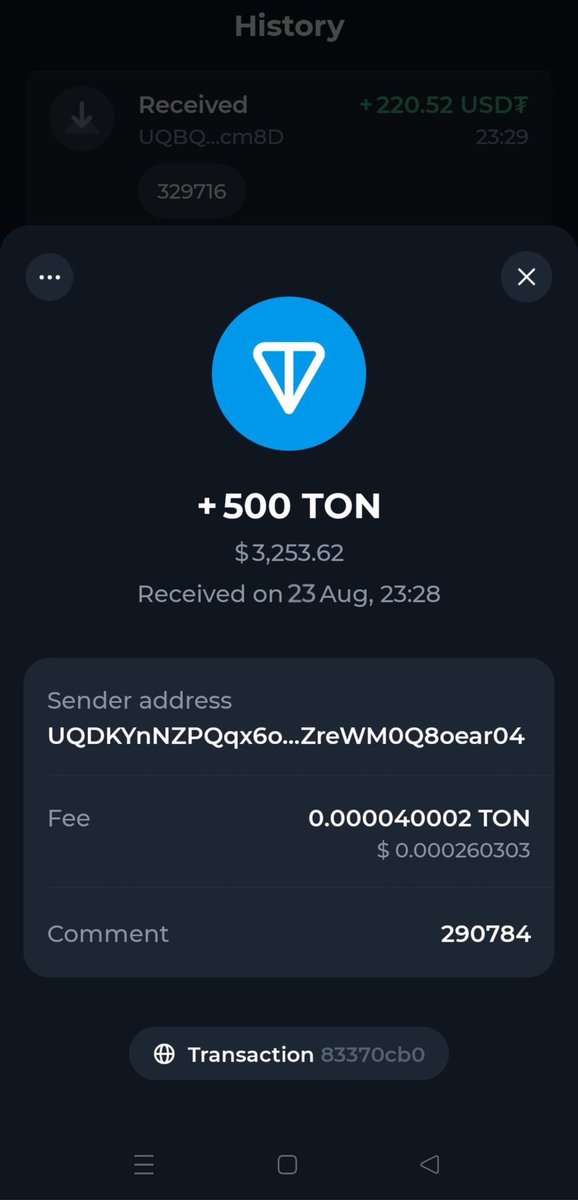 First 5K User's Recived 1.5 $Ton and 20,000 $HMSTR 🎉

✅Drop Your #Ton Address 👇

   You Have only 24 Hours ⏰

❤️, 🔁 , Like &amp; Retweet,Join
t.me/wcoin_tapbot?s…