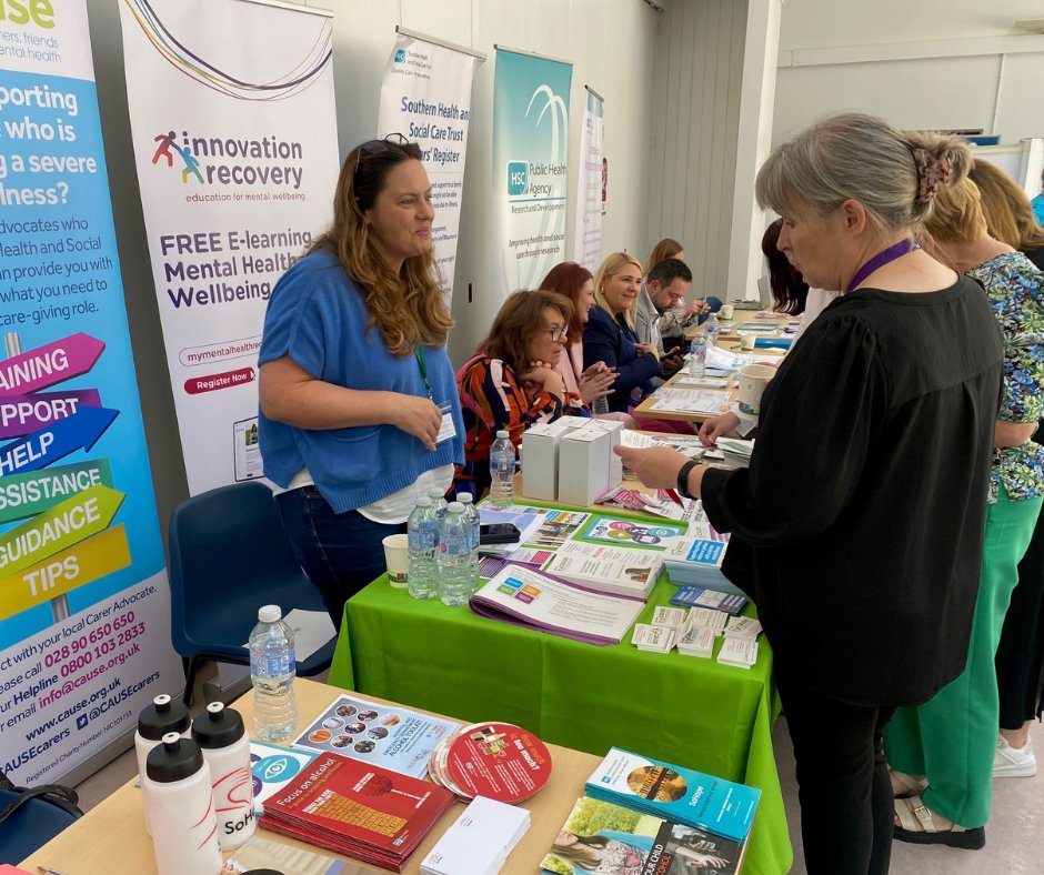 SouthernHSCT's tweet photo. Our Community of Involvement event was a great success and another example of how working in partnership with service users and carers is such an important way of helping to achieve the best outcomes
Get involved:
user.involvement@southerntrust.hsnci.net or 02837564474
#TeamSHSCT https://t.co/6RcXIL6Jux