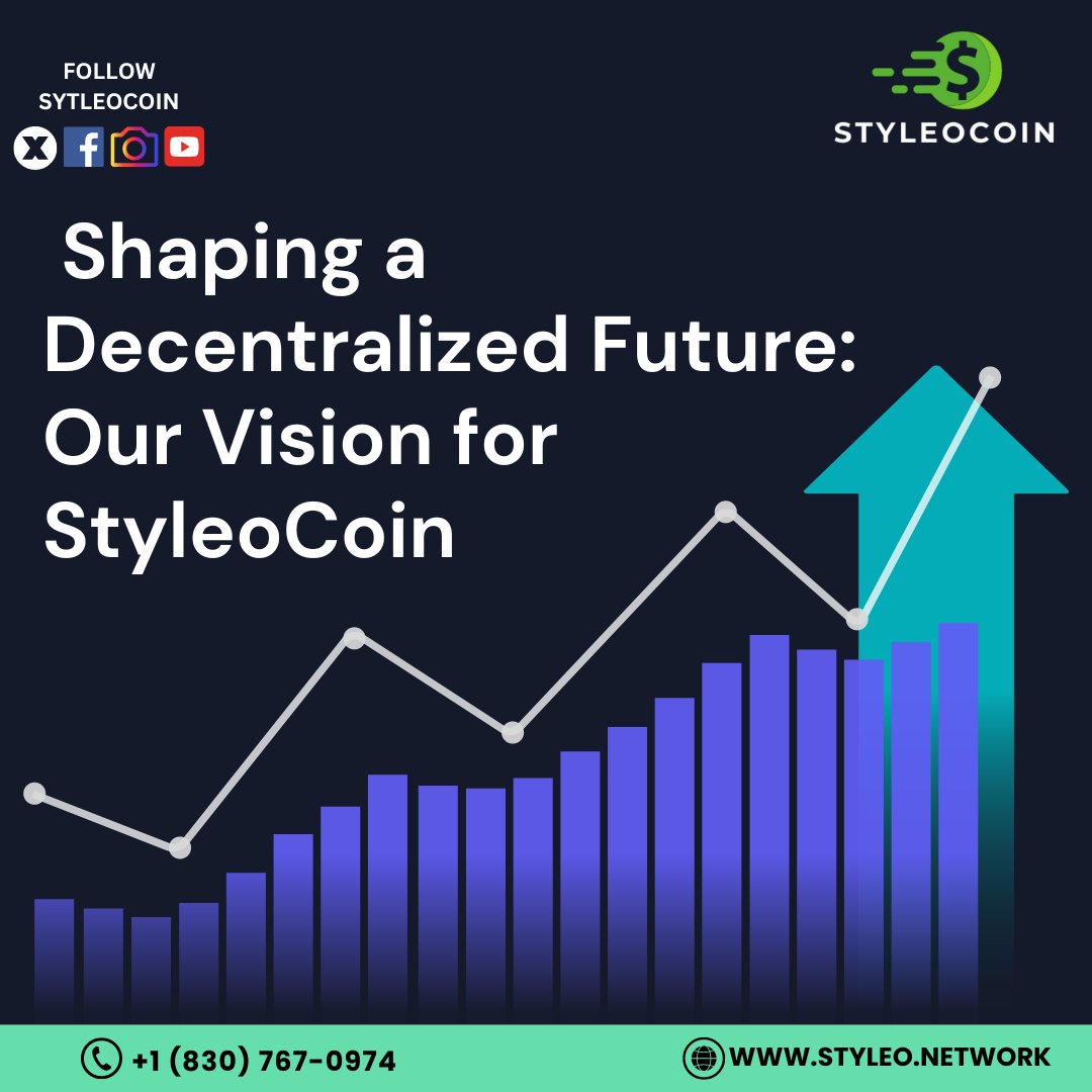 styleocoin's tweet photo. Shaping A Decentralized Future:
Our Vision For StyleoCoin
🌐https://t.co/E3ZVoT7Hdu
#cryptoinvesting #FinancialGrowth
#StyleoCoin #Cryptocurrency
#smartinvestingvesting
#BlockchainRevolution
#SecureYourFuture https://t.co/DQOxqOHIuW