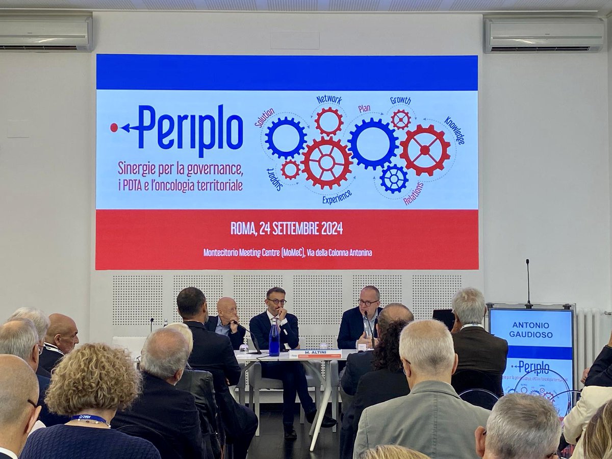 OverEventi's tweet photo. Oggi a Roma 📍 PERIPLO – Sinergie per la governance, i #PDTA e l’ #oncologia territoriale. Un momento di riflessione, dovuto, che raccoglie anni di progettualità di #Periplo e dei suoi partner.
@Medici_Manager https://t.co/5MV6nmIKhR
