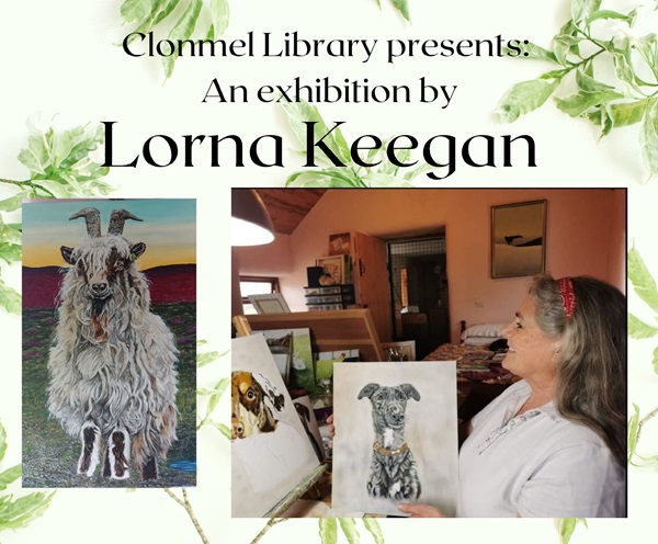 Clonmel Library Hosts Exhibition By Animal Fine Artist Lorna Keegan dlvr.it/TDcj3s