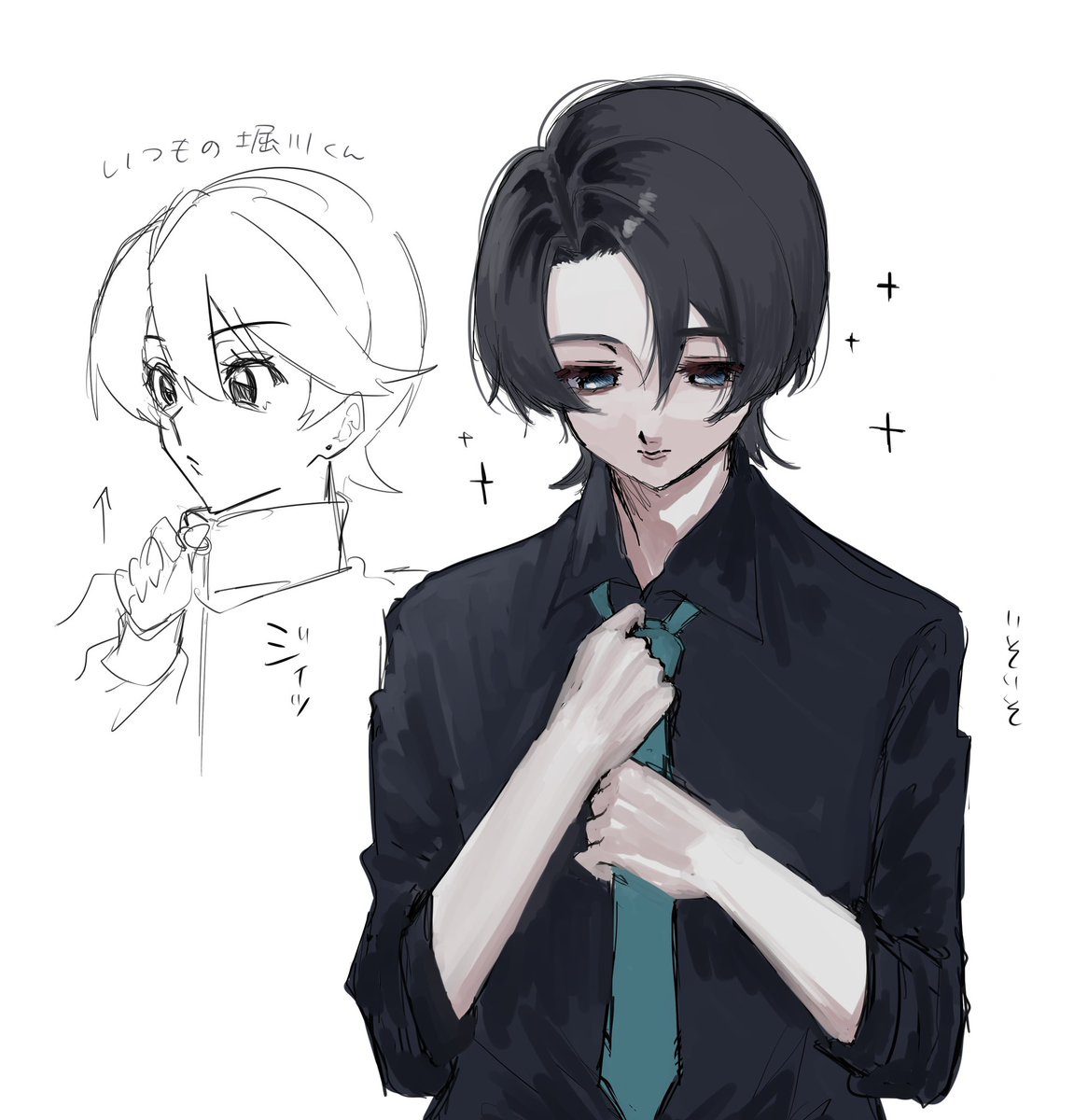 hrkw_airabuyuu's tweet photo. 服を着たという行為の後は服を脱ぐという行為もあるわけで…のらくがき https://t.co/jq5zvG7i1m