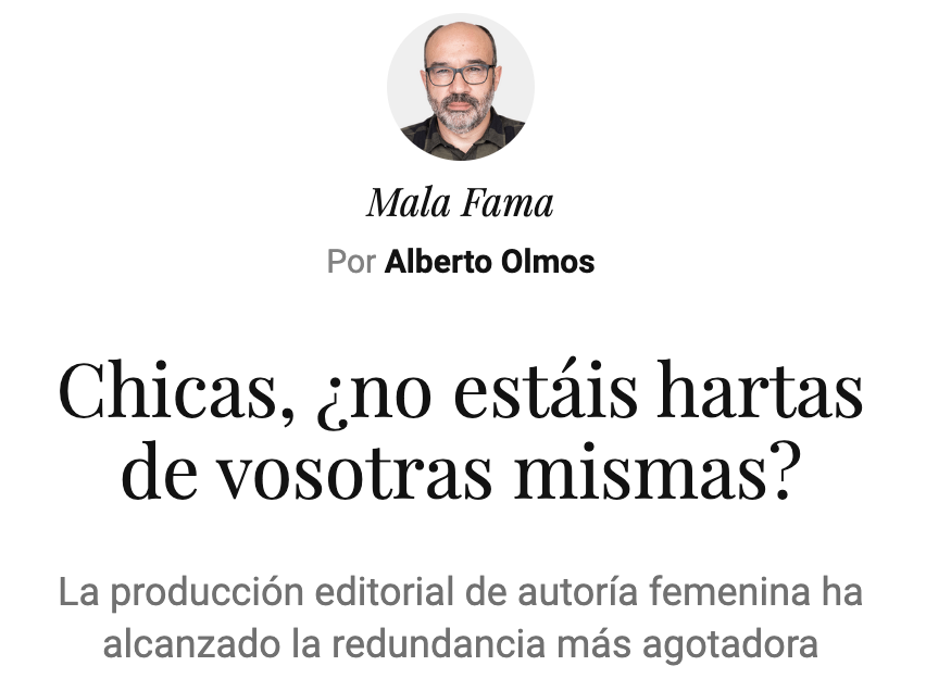 Fascinante la trayectoria de este hombre: de aflilado trangresor, a provocador de baratillo, a vocero de los divorciados que odiaban a su mujer ya cuando se casaron, hasta llegar al tonto del haba al que se le forman remolinos de saliva en la comisura de los labios al escribir.