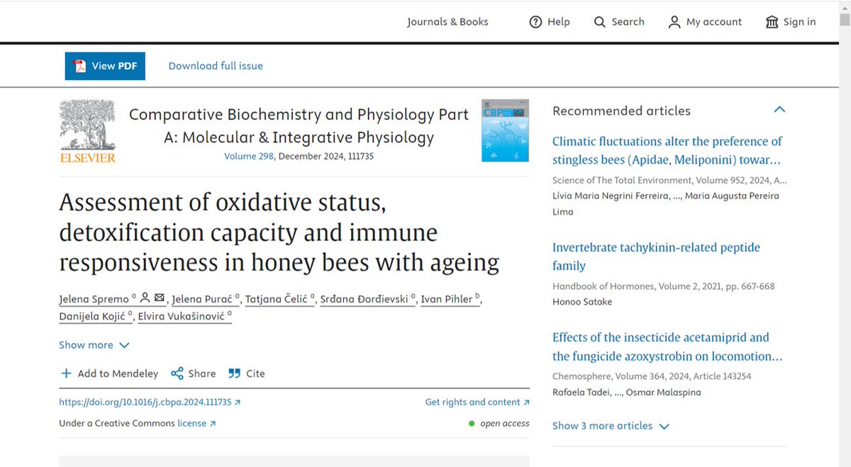 BHEALTH4's tweet photo. We are pleased to announce that our new article has been published in Comparative Biochemistry and Physiology A: Molecular &amp; Integrative Physiology (2024), article number 111735. It is accessible on the following link:https://t.co/lOv23keeki #fondzanauku #programIDEJE #BHEALTH https://t.co/SmvHwV66o3