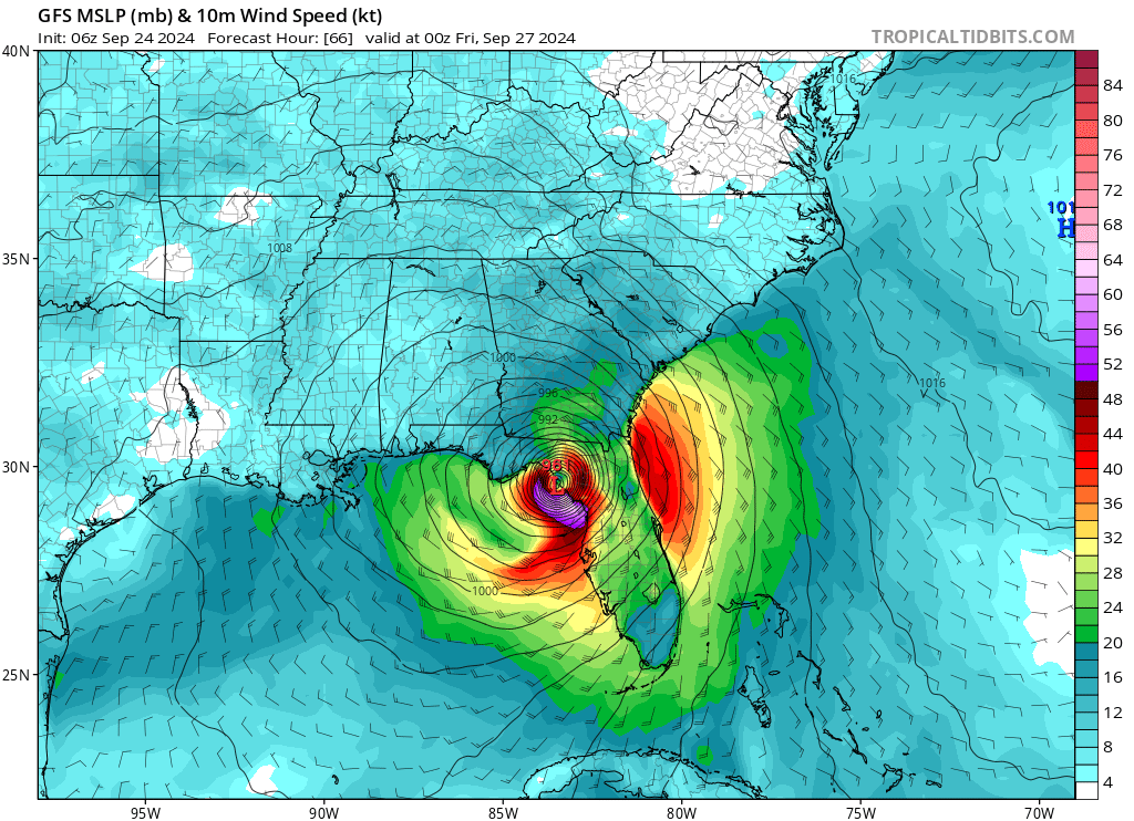 That_WeatherGuy's tweet image. #PTC9 hasn&apos;t changed much overnight, BUT that&apos;s going to change today. All hurricane models show a powerful #Helene on Thursday at least Cat 4, making landfall. Hurricane watches are up on the west coast. TODAY is the day to PREPARE, go over your plans and evacuations, and PLEASE…