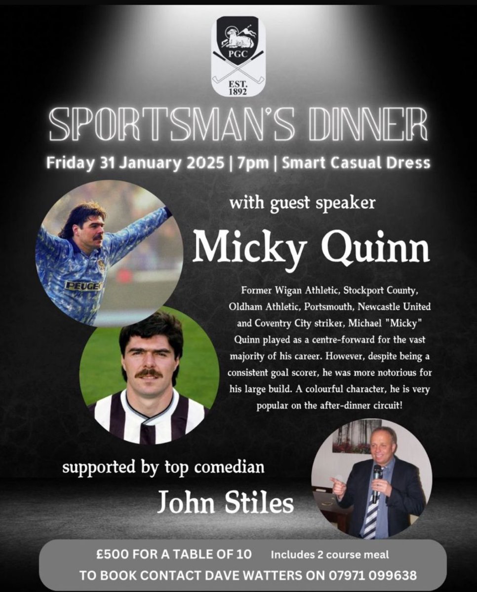 <a href="/PrestonGolfClub/">Preston Golf Club</a> <a href="/preston_academy/">PrestonGolfCentre</a>  great night guaranteed, a few spots still available