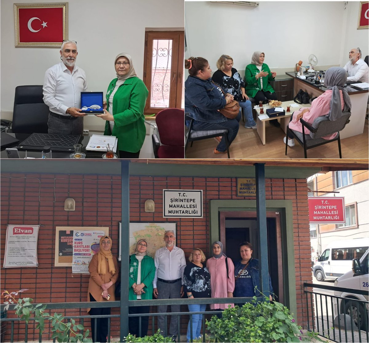 Teşkilat mensuplarımız ile birlikte Şirintepe Mahallesi Muhtarına hayırlı olsun ziyaretinde bulunduk.
Misafirperverliği için muhtarımıza teşekkür ederiz.