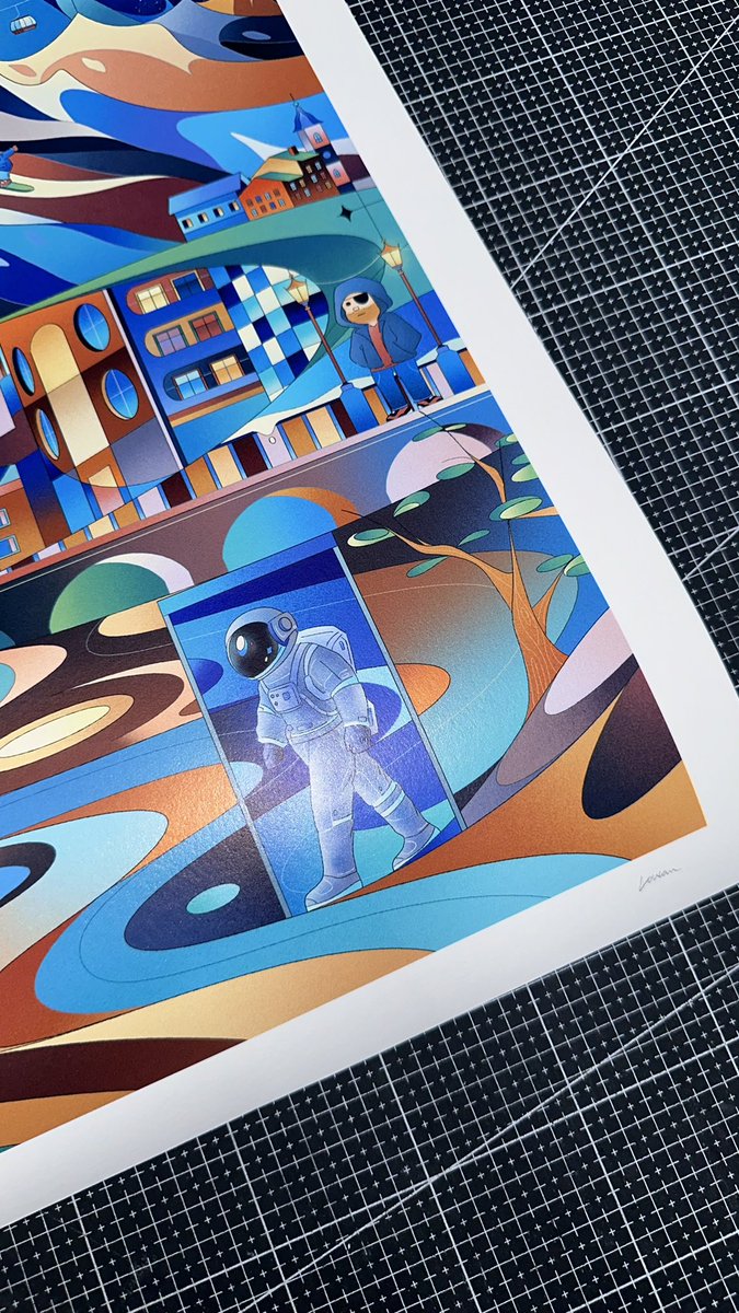 Loulanweu's tweet photo. Gm💙

From screen to printing process—testing colors and fine-tuning every detail to make sure everything comes out just right. Excited to see how it all comes together every time! 🎨✨ https://t.co/Pp69IBuAYg