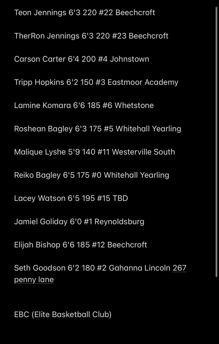 CoachLem05's tweet photo. What a time! This team was DAWWWGZ! We ran through everybody! IYKYK #EBCFAMILY @CoachFattz0 @Teonjennings22 @Carson_C_Carter @thop3_ @laminekomara @R_Bags8 @BagleyReiko @KIDML11 @Lacey_watson15 @JamielGoliday @elijahbshp3 https://t.co/D1Ws5XXoCy