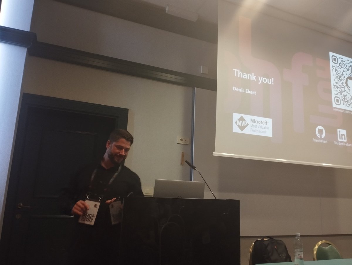 #ntk2024 <a href="/EkartDenis/">Denis Ekart</a> talking about app composition in .net!