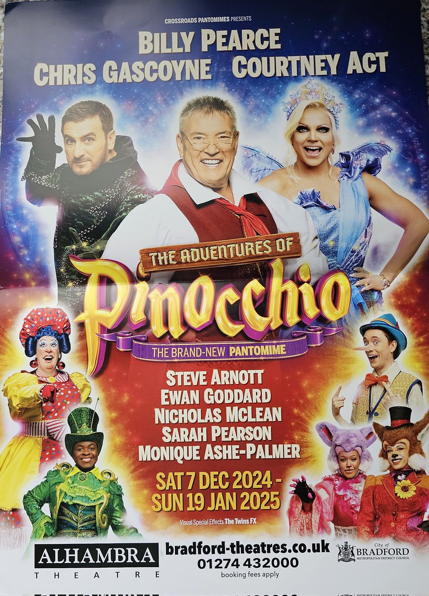 Josh's Panto Chat (@joshspantochat) on Twitter photo Panto News - joining <a href="/1BillyPearce/">Billy Pearce</a>, Chris Gascoyne and <a href="/courtneyact/">Courtney Act</a> in <a href="/BradfordTheatre/">Bradford Theatres</a> is <a href="/SteveArnott5/">Steve Arnott</a>, <a href="/EwanGoddard/">Ewan Goddard</a>, Nicholas McLean, <a href="/SarahPearson93/">Sarah Pearson</a> and <a href="/Monique___AP/">Monique Ashe-Palmer</a> 🦊👃🏻🐺 🎩 Panto News - joining <a href="/1BillyPearce/">Billy Pearce</a>, Chris Gascoyne and <a href="/courtneyact/">Courtney Act</a> in <a href="/BradfordTheatre/">Bradford Theatres</a> is <a href="/SteveArnott5/">Steve Arnott</a>, <a href="/EwanGoddard/">Ewan Goddard</a>, Nicholas McLean, <a href="/SarahPearson93/">Sarah Pearson</a> and <a href="/Monique___AP/">Monique Ashe-Palmer</a> 🦊👃🏻🐺 🎩