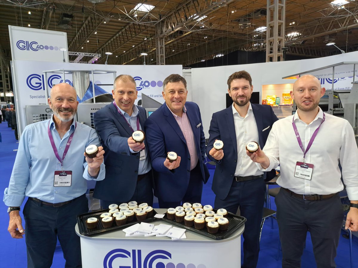 GIC Packaging Machinery (@gic_packaging) on Twitter photo We're celebrating 40 years in business! Join in the celebrations on stand C50 at the @ppmashow! Grab a cupcake (while they're available) and find out about our latest vertical form fill and seal solutions!
#ppmashow <a href="/theautomateuk/">Automate UK</a> #vffs #packagingsolutions #packagingmachines We're celebrating 40 years in business! Join in the celebrations on stand C50 at the @ppmashow! Grab a cupcake (while they're available) and find out about our latest vertical form fill and seal solutions!
#ppmashow <a href="/theautomateuk/">Automate UK</a> #vffs #packagingsolutions #packagingmachines