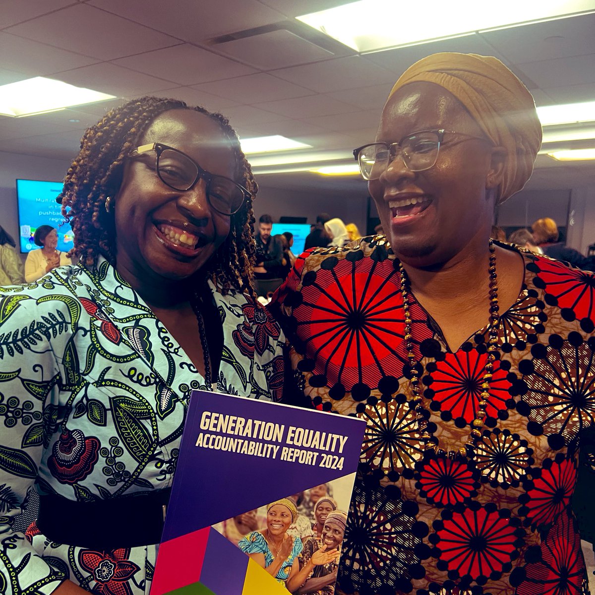 annytenga's tweet photo. Honored to attend #Generation_Equality dialogue entitled “ #Multilateralism in times of #pushback & #regression” in the margins of #SummitoftheFuture2024 and to witness the launch of #Generation_Equality_2024 Accountability Report by @vanyaradzayi ASG/deputy ED @UN_Women
#UNGA79 https://t.co/x0mcWne2TW
