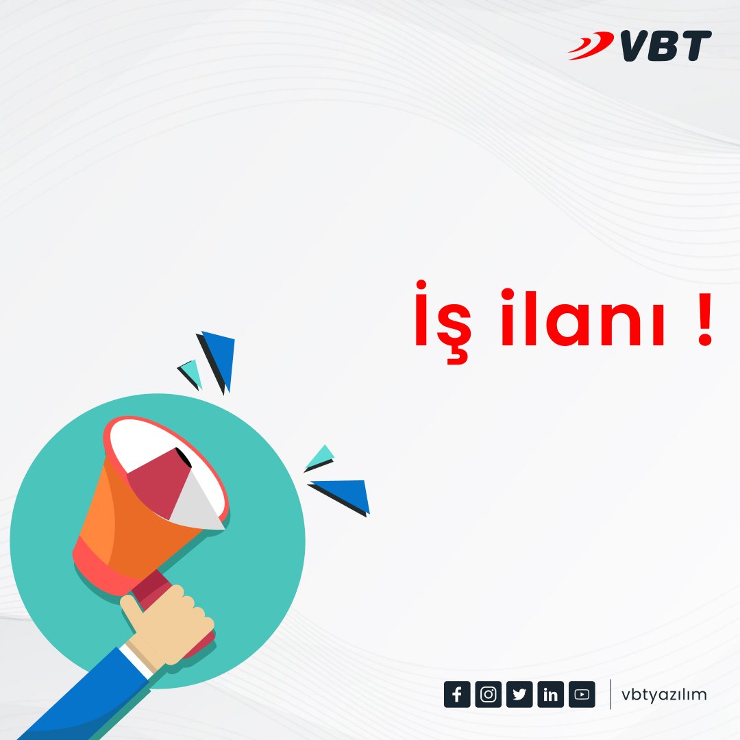 vbtyazilim's tweet photo. Ekibimize katılacak yeni bir ekip arkadaşını arıyoruz!
💼 VBT Yazılım ailesi olarak deneyimli bir "Muhasebe Uzmanı" arayışımız bulunmaktadır.
Ayrıntılı bilgi için: https://t.co/xqXcjqZ6iM
#işilanı #muhasebe #kariyer #vbt #vbtyazilim https://t.co/nt9fDBp7ES