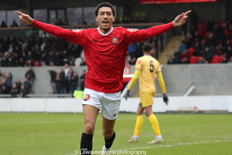 Player news: Dontai Gabidon

We've accepted a undisclosed fee from Macclesfield FC for Dontai Gabidon.

Dontai made 75 appearances and scored 19 goals during his time with the club. We're disappointed to see him go but wish him all the best in the next stage of his career.