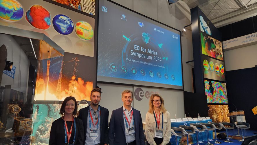 BachirSM's tweet photo. From 23 - 26 September, We are having the EO4AFrica Symposium in Frascati: 4 intensive days of discussion, and update from the EO Community, but a key outcome is "strengthening Africa - Europe Collaboration on EO and at large on Space Technologies" https://t.co/BPshcPhHQE