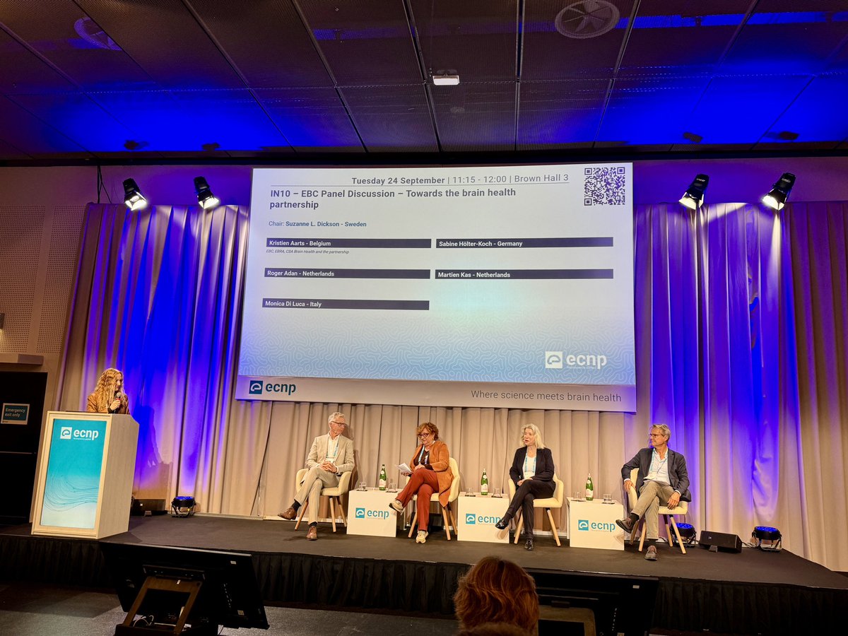 concentris (@concentris_eu) on Twitter photo Partners from multiple projects came together today at #ECNP2024 to discuss brain health partnerships. 🧠 Thank you to all speakers for taking the time to discuss this important topic!
<a href="/MartienKas/">Martien Kas</a> from <a href="/IMI2PRISM2/">PRISM 2 project</a>, <a href="/SabineHoelter/">Sabine M Hölter</a> from <a href="/GO_DS21/">GO-DS21</a>, Kristien Aarts from <a href="/PRIME_H2020/">PRIME STUDY</a>! Partners from multiple projects came together today at #ECNP2024 to discuss brain health partnerships. 🧠 Thank you to all speakers for taking the time to discuss this important topic!
<a href="/MartienKas/">Martien Kas</a> from <a href="/IMI2PRISM2/">PRISM 2 project</a>, <a href="/SabineHoelter/">Sabine M Hölter</a> from <a href="/GO_DS21/">GO-DS21</a>, Kristien Aarts from <a href="/PRIME_H2020/">PRIME STUDY</a>!