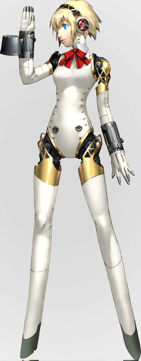 robotsgalore's tweet image. Today&apos;s robot (android) is Aigis from Persona 3!