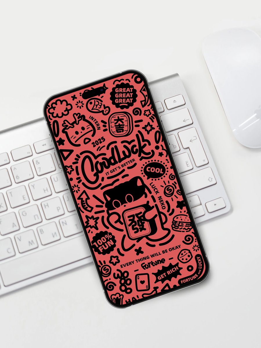 wigebox's tweet photo. 2025 version as requested #wallpaper in red https://t.co/0YwOnqNAjb
