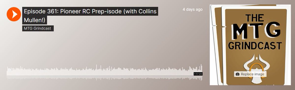Forgot to tweet this earlier but we got <a href="/collinsmullen/">Collins Mullen</a> back this week to talk about pioneer and his RC prep! This episode was a lot of fun