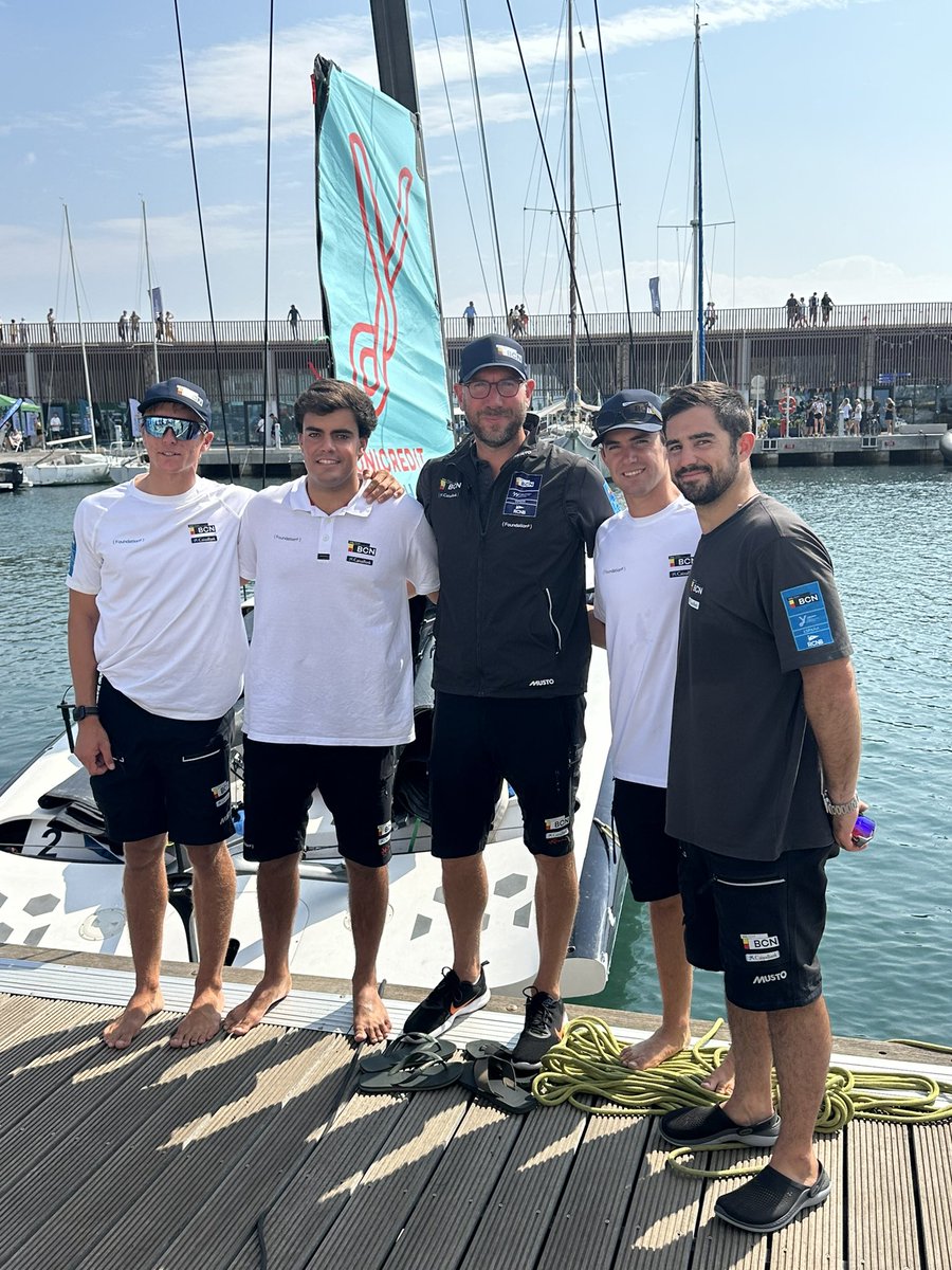 So, today is finals day in <a href="/americascup/">americascup</a> #UniCreditYouthAmericasCup. Been an honour to get the opportunity to found and run <a href="/SailTeamBCN/">SAIL TEAM BCN - The Spanish AC Team</a> team. Superb group: talented, positive, competitive, fun! A credit to their country.