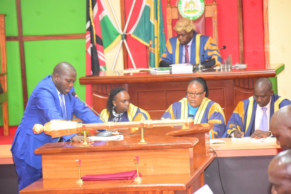 AssemblyKericho's tweet photo. Honorable Kiprotich Rogony member for Sigowet ward has today moved a notice of motion seeking to remove H.E.Dr.Erick Mutai, governor Kericho County by impeachment. https://t.co/HNA8BwHjUw