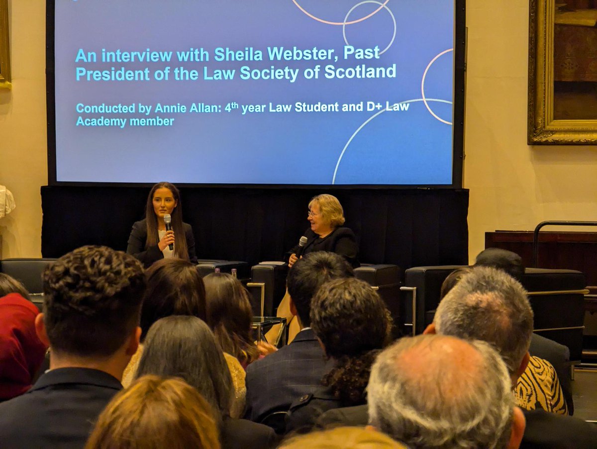 Law Society Scotland (@lawscot) on Twitter photo We were delighted to support Diversity+’s sold out event last night at Parliament Hall marking the opening of the legal year. Our Past President <a href="/disputelawyer/">Sheila Webster</a> Sheila Webster & Head of Diversity <a href="/LindsayGJack/">Lindsay Jack</a> took part in superb discussions on inclusion. Thanks to <a href="/naeemaysajid/">Naeema Yaqoob Sajid</a> We were delighted to support Diversity+’s sold out event last night at Parliament Hall marking the opening of the legal year. Our Past President <a href="/disputelawyer/">Sheila Webster</a> Sheila Webster & Head of Diversity <a href="/LindsayGJack/">Lindsay Jack</a> took part in superb discussions on inclusion. Thanks to <a href="/naeemaysajid/">Naeema Yaqoob Sajid</a>