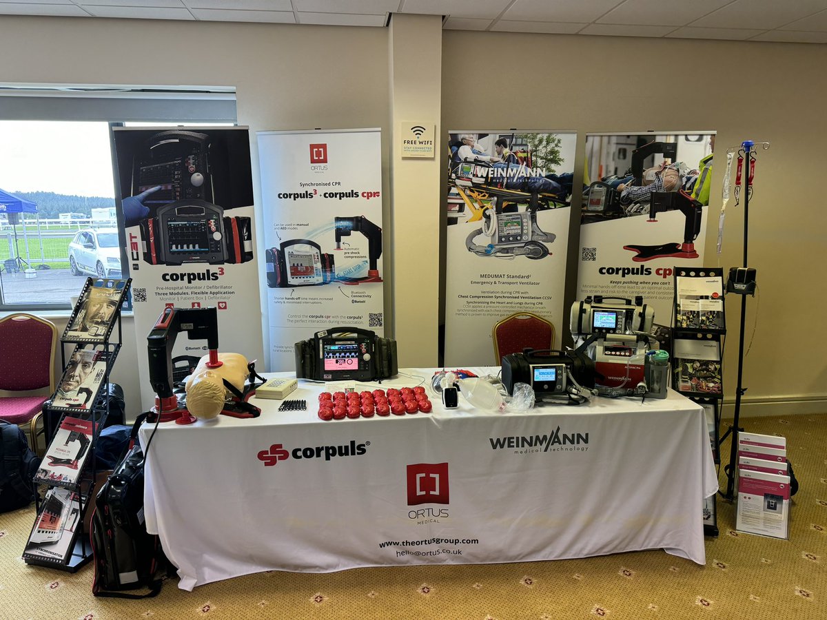 Hugh Whitaker (@hughwhitaker) on Twitter photo Exhibiting at <a href="/DevonAirAmb/">Devon Air Ambulance</a> medical conference today very busy on the stand with lots of interest at a number of our offerings.
<a href="/ArcheonMedical/">Archeon</a> <a href="/CorpulsWorld/">corpuls.world</a>
<a href="/weinmann/">Markus Weinmann</a> <a href="/QinfloWarrior/">QinFlow (Quality in Flow)</a> Exhibiting at <a href="/DevonAirAmb/">Devon Air Ambulance</a> medical conference today very busy on the stand with lots of interest at a number of our offerings.
<a href="/ArcheonMedical/">Archeon</a> <a href="/CorpulsWorld/">corpuls.world</a>
<a href="/weinmann/">Markus Weinmann</a> <a href="/QinfloWarrior/">QinFlow (Quality in Flow)</a>