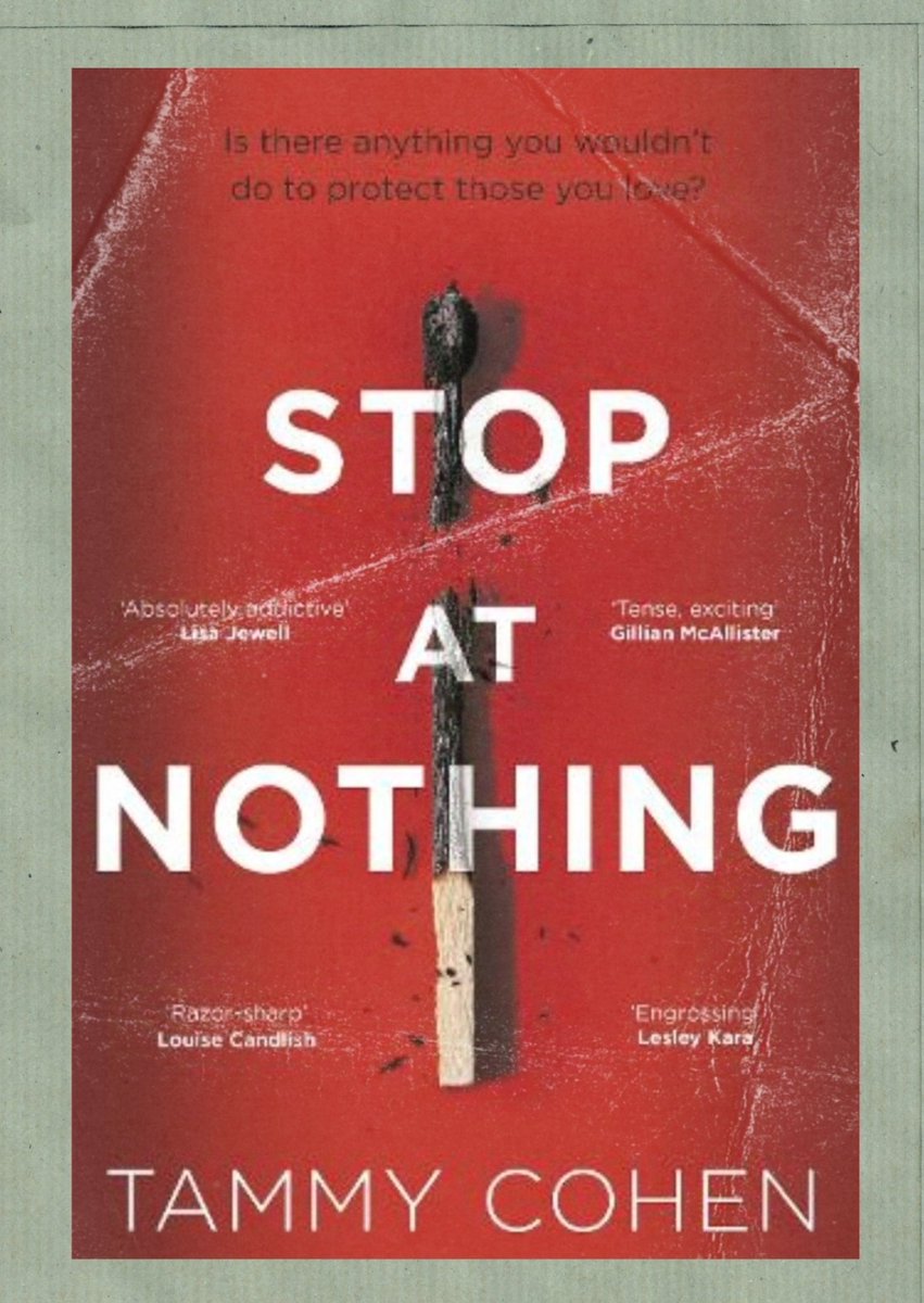 BetweenTWNeath's tweet photo. Our next book is 'Stop at Nothing' by Tammy Cohen @MsTamarCohen 
Another thriller. We seem to be partial to thrillers🔪⁉️🔍 Has anyone read this? #bookclub #thrillerbooks #whodunnit #crime https://t.co/cYyLB83uFl
