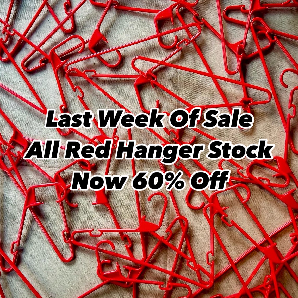 Last week of sale!!!! All red hanger stock now 60% Off. Exclusive discounts in store. 

 <a href="/klarna/">Klarna</a> #klarnait #klarna  60% off the original price available online with code. Code - EXTRA20 Ends 30/9/24

michaelchell.co.uk/outlet