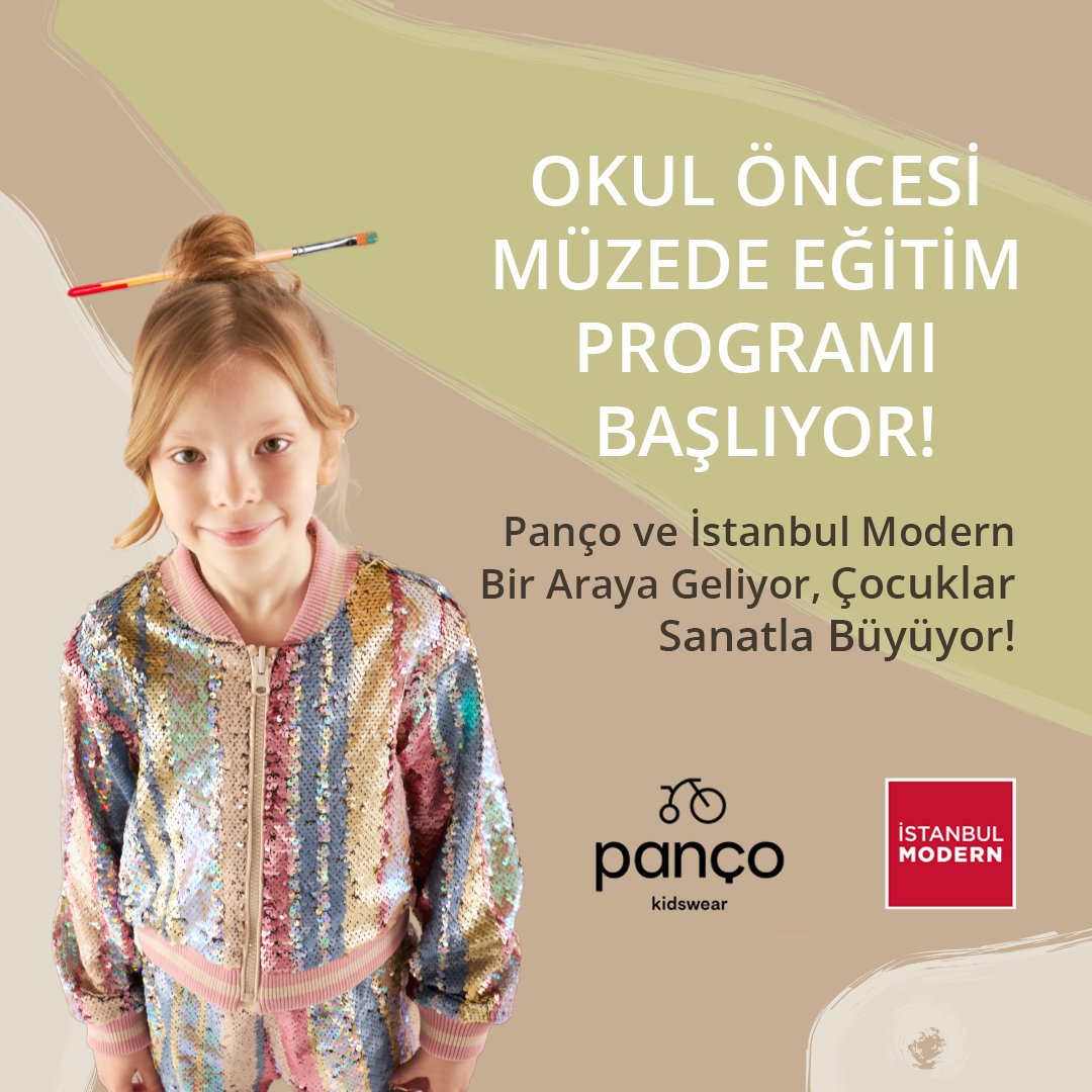 Panço ile çocuklar sanatla büyüyor!

İstanbul Modern ev sahipliğinde ve Panço sponsorluğunda 2 - 6 yaş çocukların sanatsal gelişimini desteklemek amacıyla ‘Okul Öncesi Müzede Eğitim Programı 25 Eylül’de hayata geçiriliyor. 🎨

#Panço #İstanbulModern #OkulÖncesiMüzedeEğitim