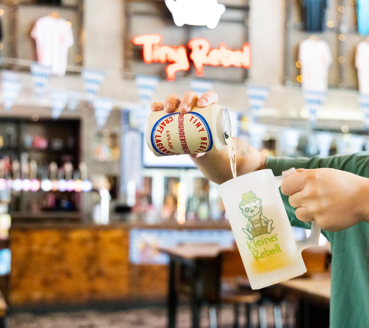 tinyrebelbrewco's tweet image. Tiny Rebel Steins you asked?

It wouldn’t be Oktoberfest without, and to go with the Stein we’ve brewed up a special batch of 313, with a little German twist.

Introducing Drehundertdreizehn (not the most creative name we know).

Available now to order online.