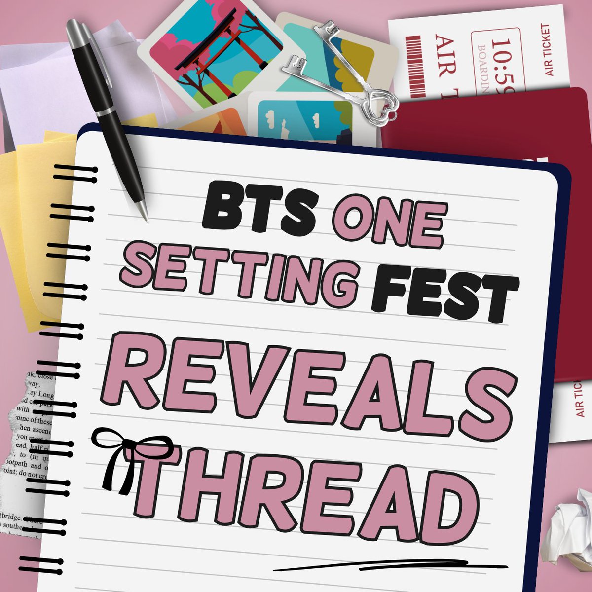 One Setting Fest | ON HOLIDAY ✈️ tweet media