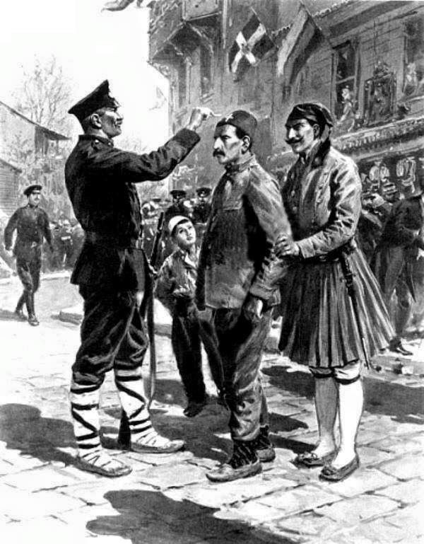 timursultan1234's tweet photo. @ayyuzlu125 İstanbul un gobeginde Müslümanların alnına haç işareti yapan İngilizleri alkışlayan kemalist zihniyet... yıl 1920 https://t.co/NaVGALCsd1