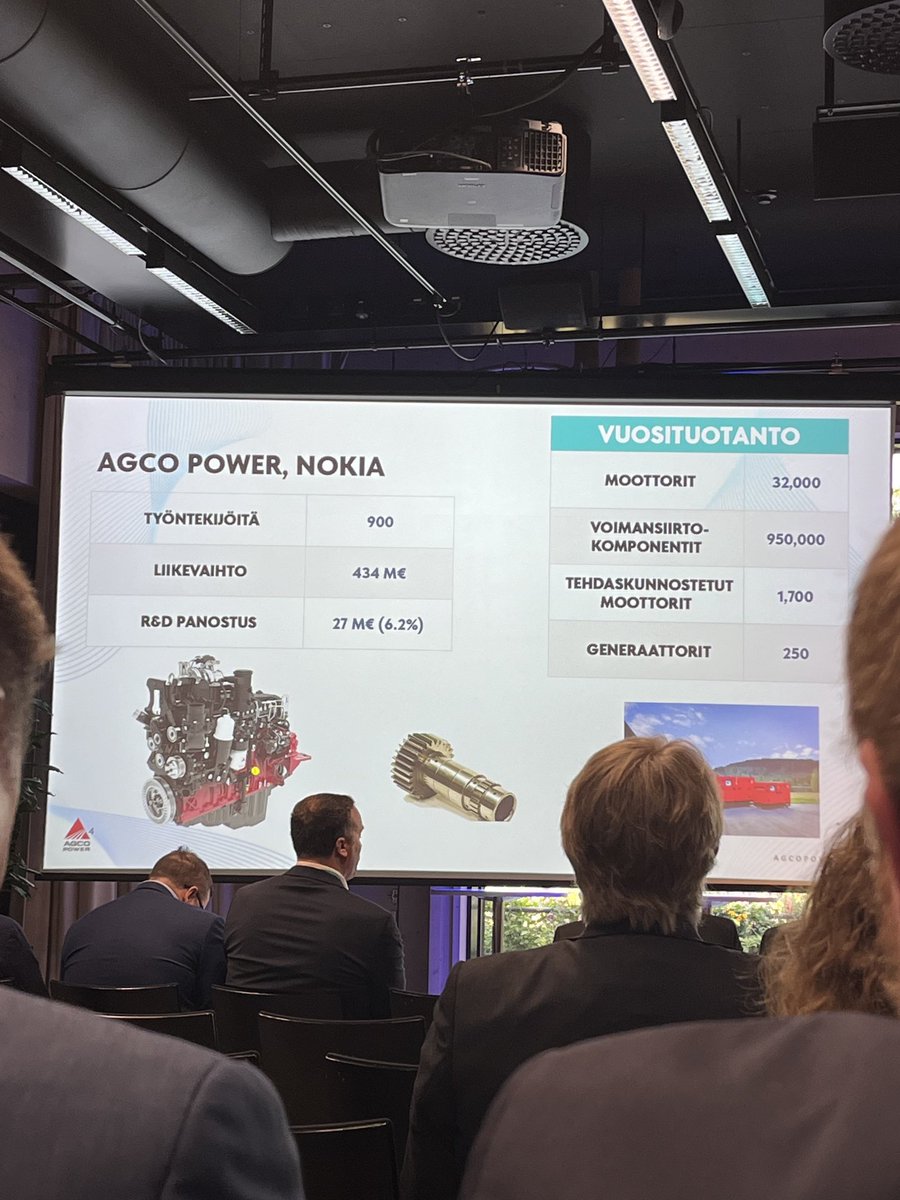 Maailman suurin maatalouskoneisiin keskittyvä AGCO , ja katsokaa, tki -panostus 6,2% . Ulkomainen omistus on ollut lottovoitto, toteaa Juha Tervala #länsisuomenhuippukokous