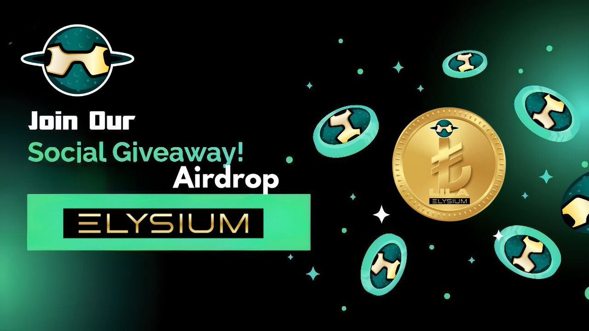 AirdropBard's tweet photo. New Airdrop: Elysium (LILA)
Reward: 50 $LILA tokens
Top 100: 1,000 $LILA tokens
Distribution: October 30, 2024.

🔗Airdrop Link: https://t.co/f1OpBDfvPH

-Complete the tasks of the airdrop.
-Submit your BSC BEP20 wallet address.
-Every participant receives the airdrop. https://t.co/t0WbbQa8Rg