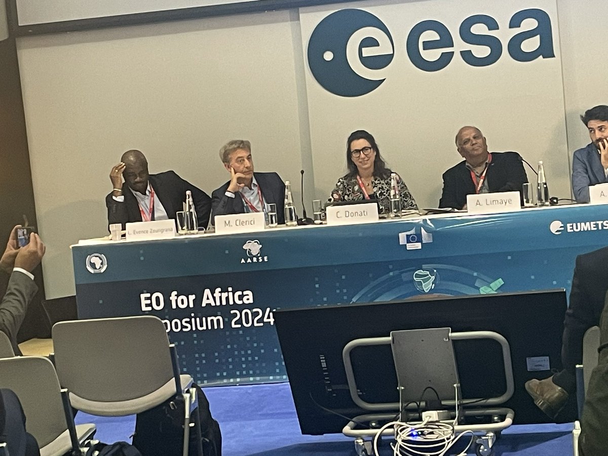 1. If you want to go far, go together-stakeholder engagements
2. We are in the job of getting out of a job -sustainability
3. No one solution fits all
Dr. Ashutosh Limaye <a href="/NASA/">NASA</a> closing remarks - panel session on International Initiatives #EO4Africa Symposium
<a href="/SERVIRGlobal/">SERVIR Global Collaborative</a> <a href="/esa/">European Space Agency</a>