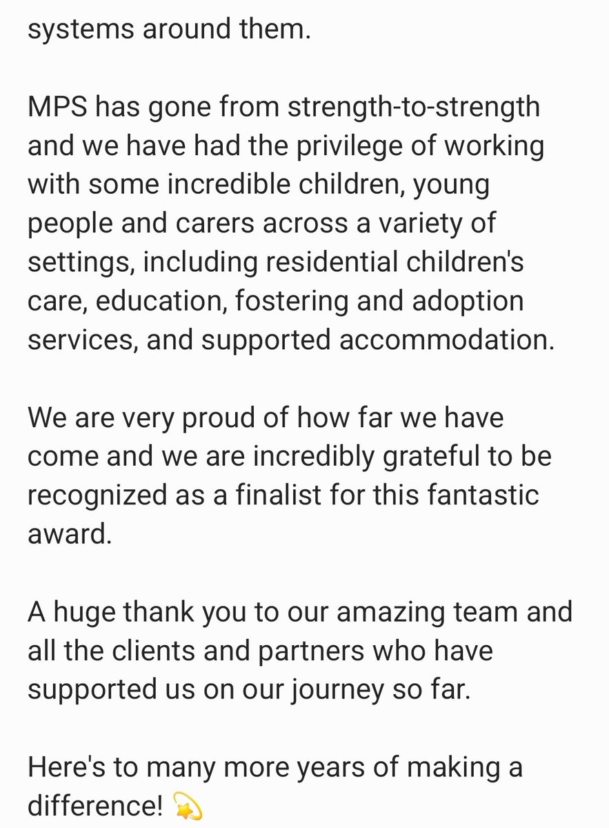 Meadows Psychology Service (@meadowsmps) on Twitter photo We’re very excited to announce that Meadows Psychology Service have been shortlisted as finalists for the Rochdale Business Awards! 🎉
<a href="/rochdaleawards/">Rochdale Bis Awards</a> We’re very excited to announce that Meadows Psychology Service have been shortlisted as finalists for the Rochdale Business Awards! 🎉
<a href="/rochdaleawards/">Rochdale Bis Awards</a>