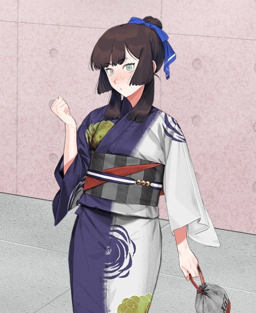 艦これ「モガドール(無印)浴衣モード色気があるわね #艦これ 」|tamamizu@C103東ユ48a土曜のイラスト