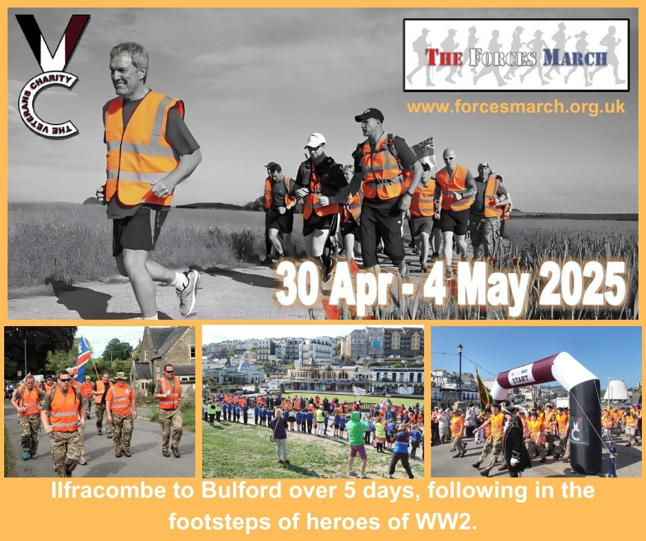VETERANSCHARITY's tweet photo. Register your place on The Forces March 2025 by 31st October and get one of our brand new FM Beanies for FREE!!
Book your place at https://t.co/CVxuv9Z6bg #walk #run #challenge #TheFM25 https://t.co/TiGzANMadZ