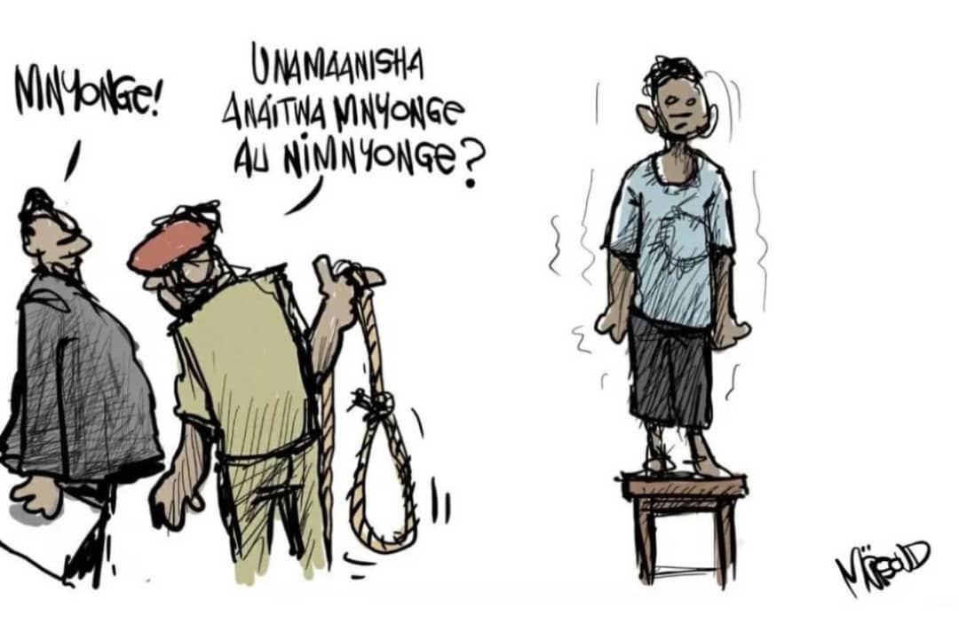BinAbeid6's tweet photo. Sasa kuna tofauti kati ya huyo mnyonge na anaetaka kunyonga? https://t.co/NeasYIc75Z
