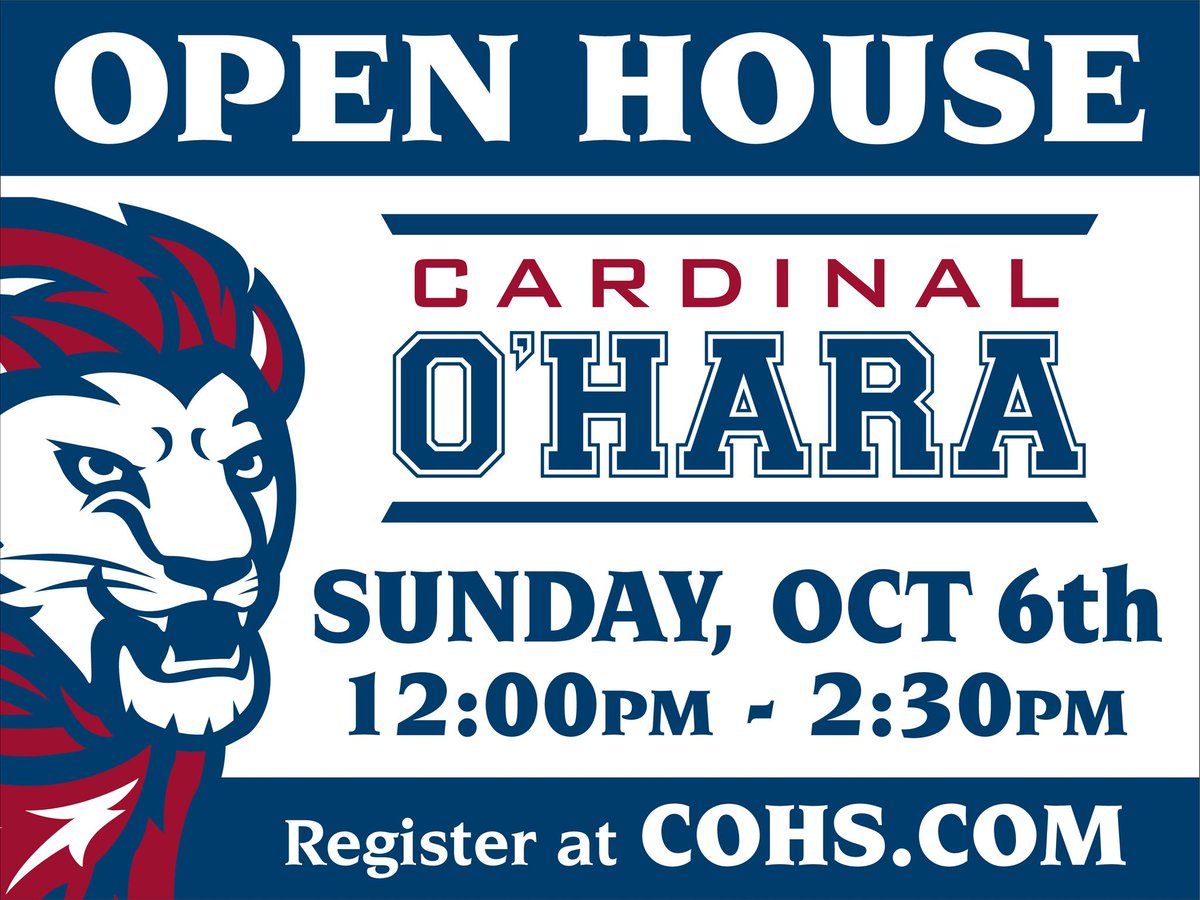 Open House is Sunday, Oct 6th from 12:00PM - 2:30PM.
Please click the link below to register!!!
We can't wait to see you there!
cohs.fsenrollment.com/.../2024_fall_…