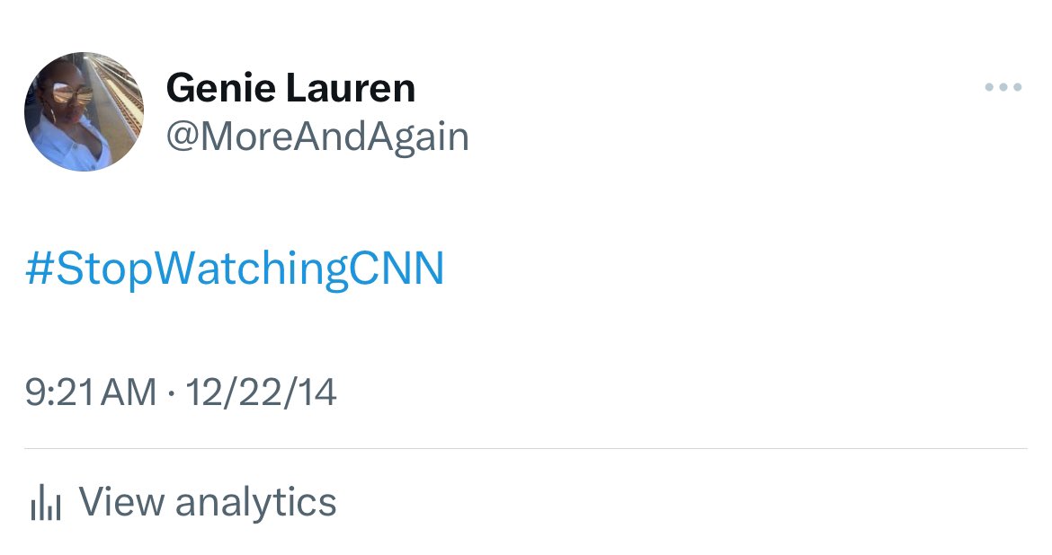 MoreAndAgain's tweet photo. For almost a decade #StopWatchingCNN https://t.co/FRaGRZJHF4