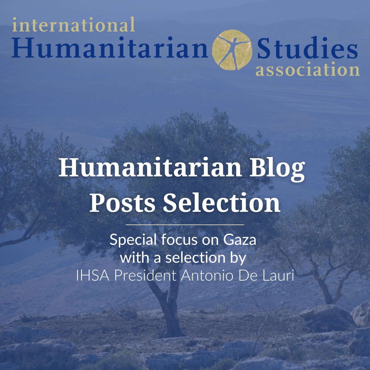 Last week the #IHSA Weekly #BlogNewsletter had a special focus on #Gaza with a selection by IHSA President Antonio De Lauri.

Join us now to read posts from the <a href="/NRC_Norway/">Norwegian Refugee Council</a>, <a href="/zhang_sharon/">sharon zhang</a>, <a href="/FranceskAlbs/">Francesca Albanese, UN Special Rapporteur oPt</a> and more!

Read the selection: edu.nl/pabrt