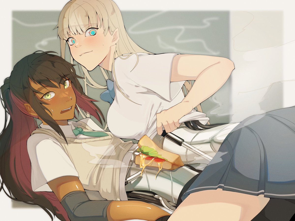 「最近の詠ちゃんさんのまとめです。いっぱい描いたなあ 」|えこもげ(Ecomoesty)のイラスト